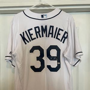 Kevin Kiermaier Signed Rays Jersey